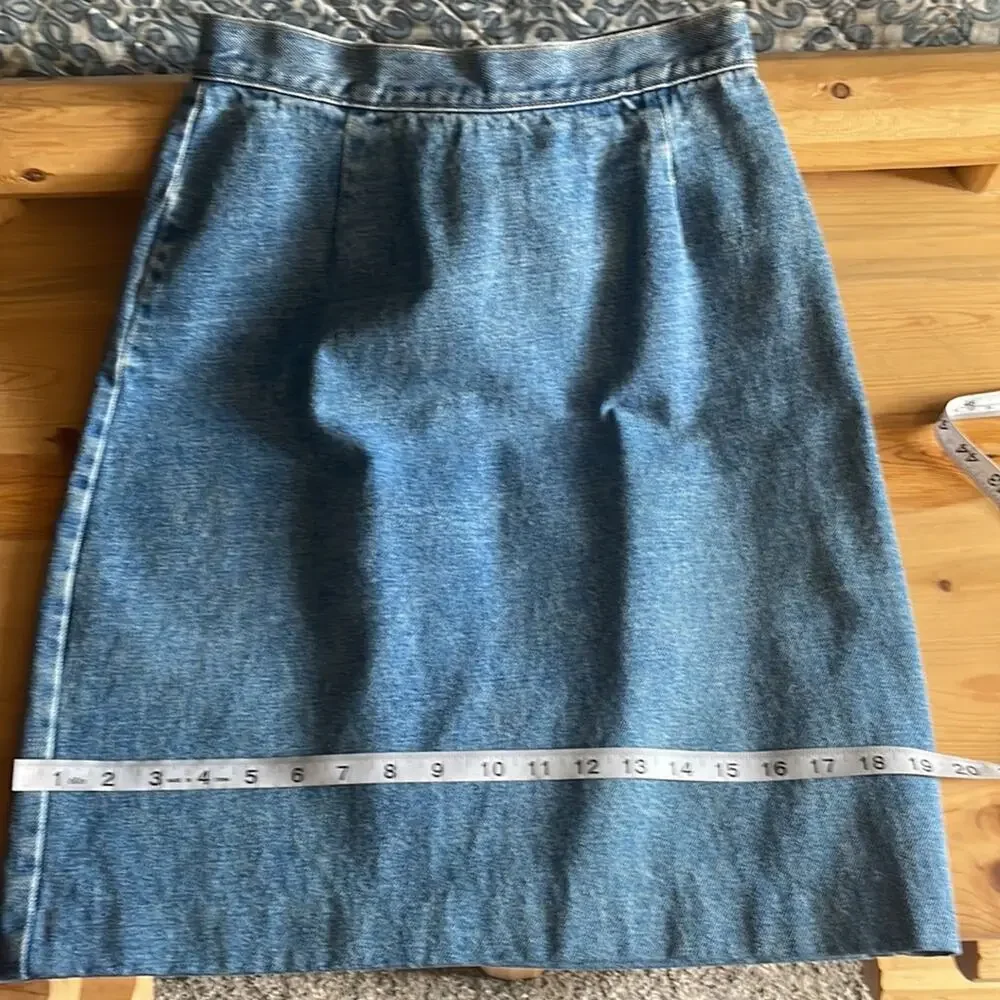 Vintage 90’s Union Bay stonewash denim pencil skirt junior’s 11